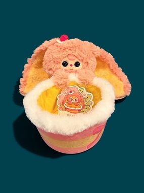 Baby Three Storage Basket Cherry Bunny